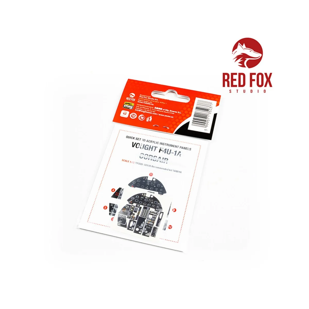 1/32 Vought F4U-1A Corsair (for Tamiya kit) - Red Fox Studio RFSQS-...