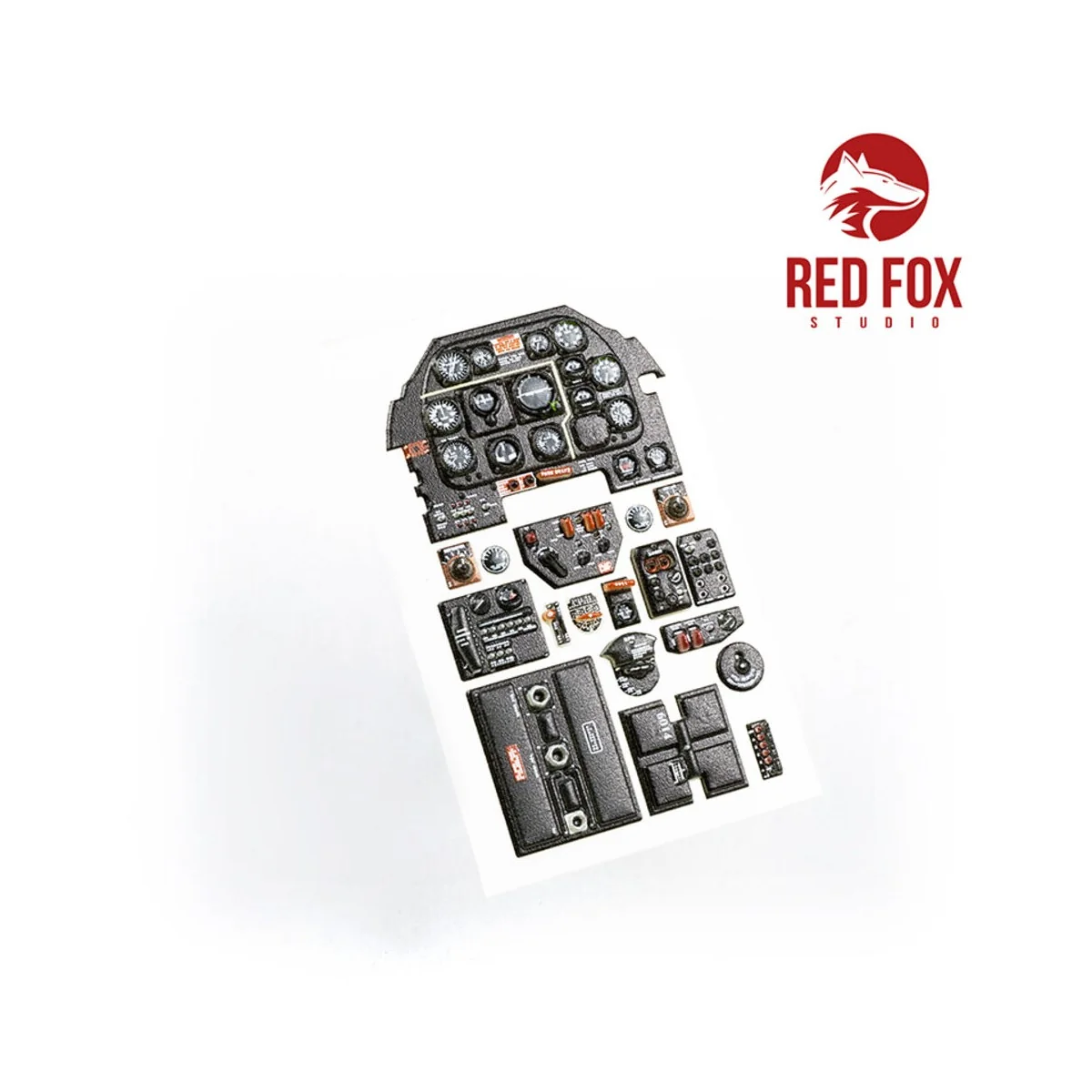 1/32 P-51K Mustang (for Tamiya kit), 1/32 - Red Fox Studio RFSQS-32039