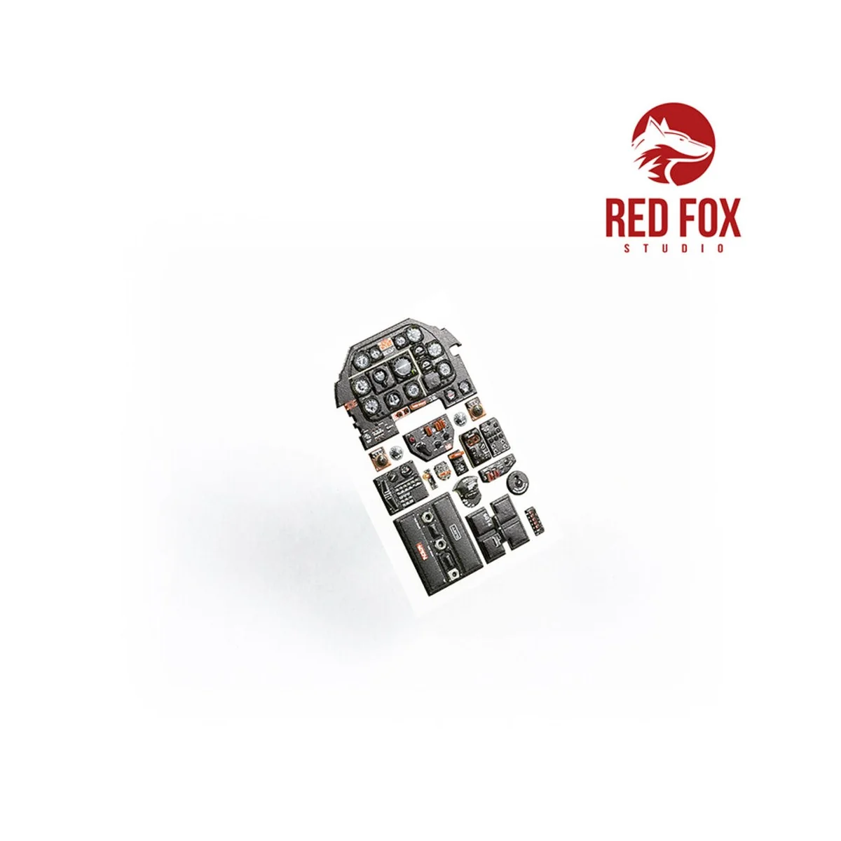 1/32 P-51K Mustang (for Tamiya kit) - Red Fox Studio RFSQS-32039