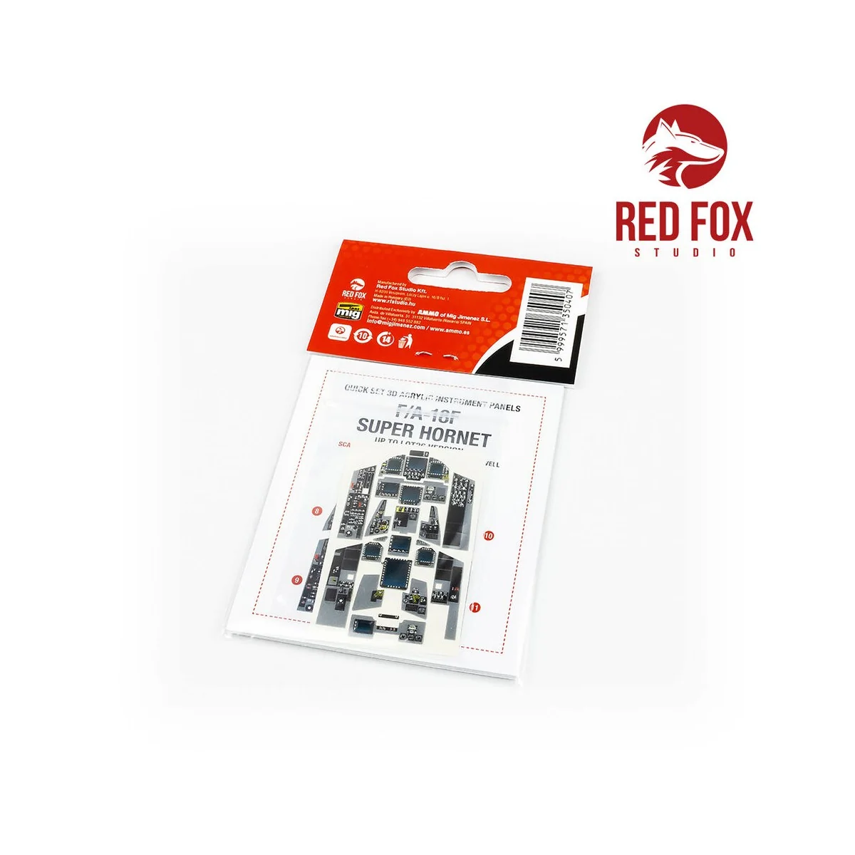 1/32 F/A-18F Super Hornet (up to LOT26) (for Revell kit) - Red Fox ...