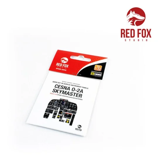 1/32 Cesna O-2A Skymaster (for Roden Kit), 1/32 - Red Fox Studio RF...