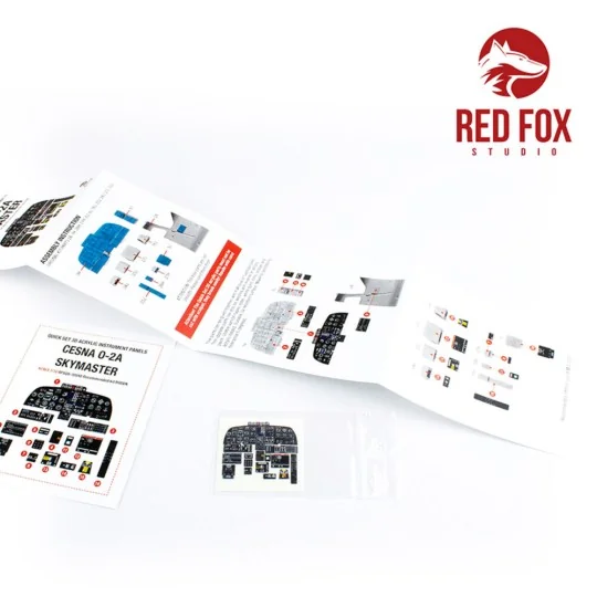 1/32 Cesna O-2A Skymaster (for Roden Kit), 1/32 - Red Fox Studio RF...