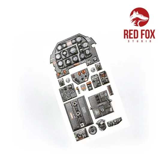 1/32 P-51D Mustang (for Tamiya kit), 1/32 - Red Fox Studio RFSQS-32044