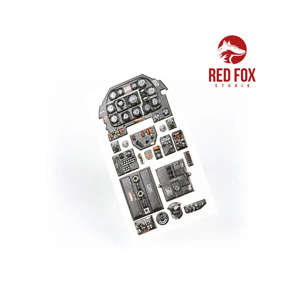 1/32 P-51D Mustang (for Tamiya kit), 1/32 - Red Fox Studio RFSQS-32044