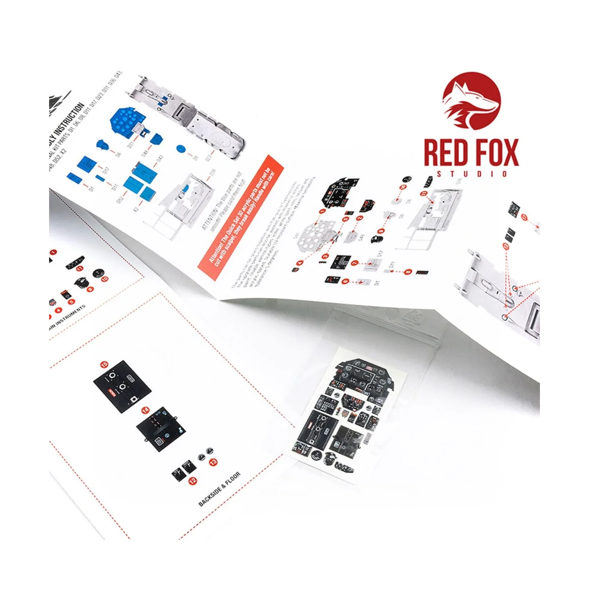 1/32 P-51D Mustang (for Tamiya kit), 1/32 - Red Fox Studio RFSQS-32044