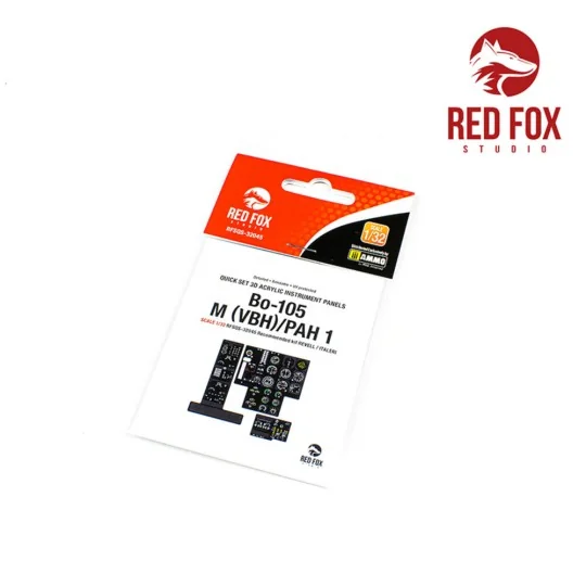 1/32 Bo 105M (VBH) (ofr Revell / Italeri Kit) - Red Fox Studio RFSQ...