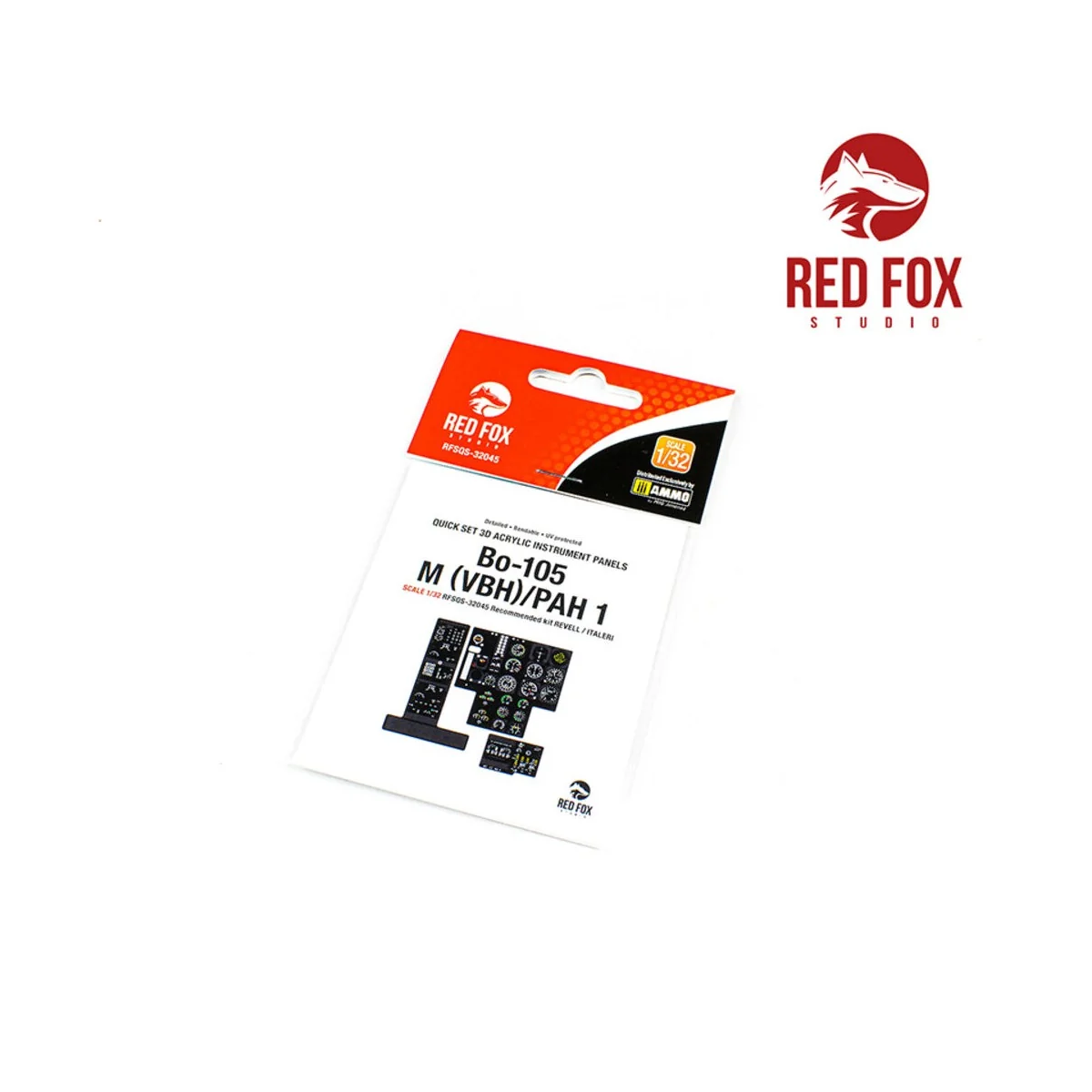 1/32 Bo 105M (VBH) (ofr Revell / Italeri Kit), 1/32 - Red Fox Studi...