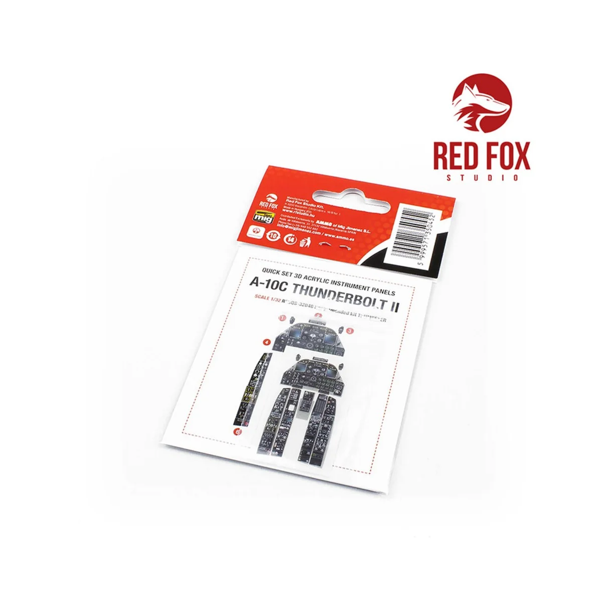 1/32 A-10C Thunderbolt II (for Trumpeter kit), 1/32 - Red Fox Studi...