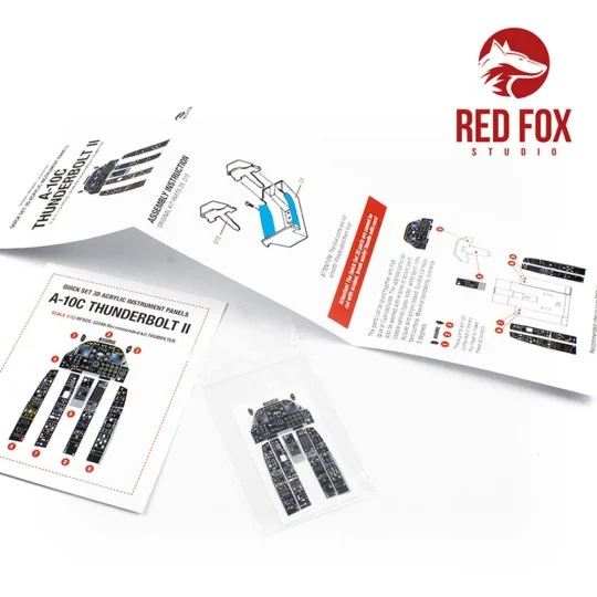 1/32 A-10C Thunderbolt II (for Trumpeter kit), 1/32 - Red Fox Studi...