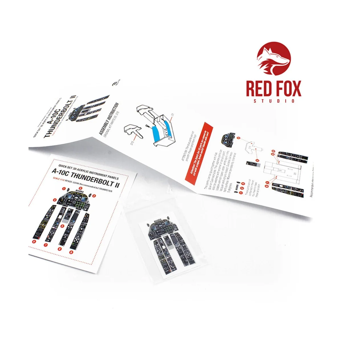 1/32 A-10C Thunderbolt II (for Trumpeter kit) - Red Fox Studio RFSQ...