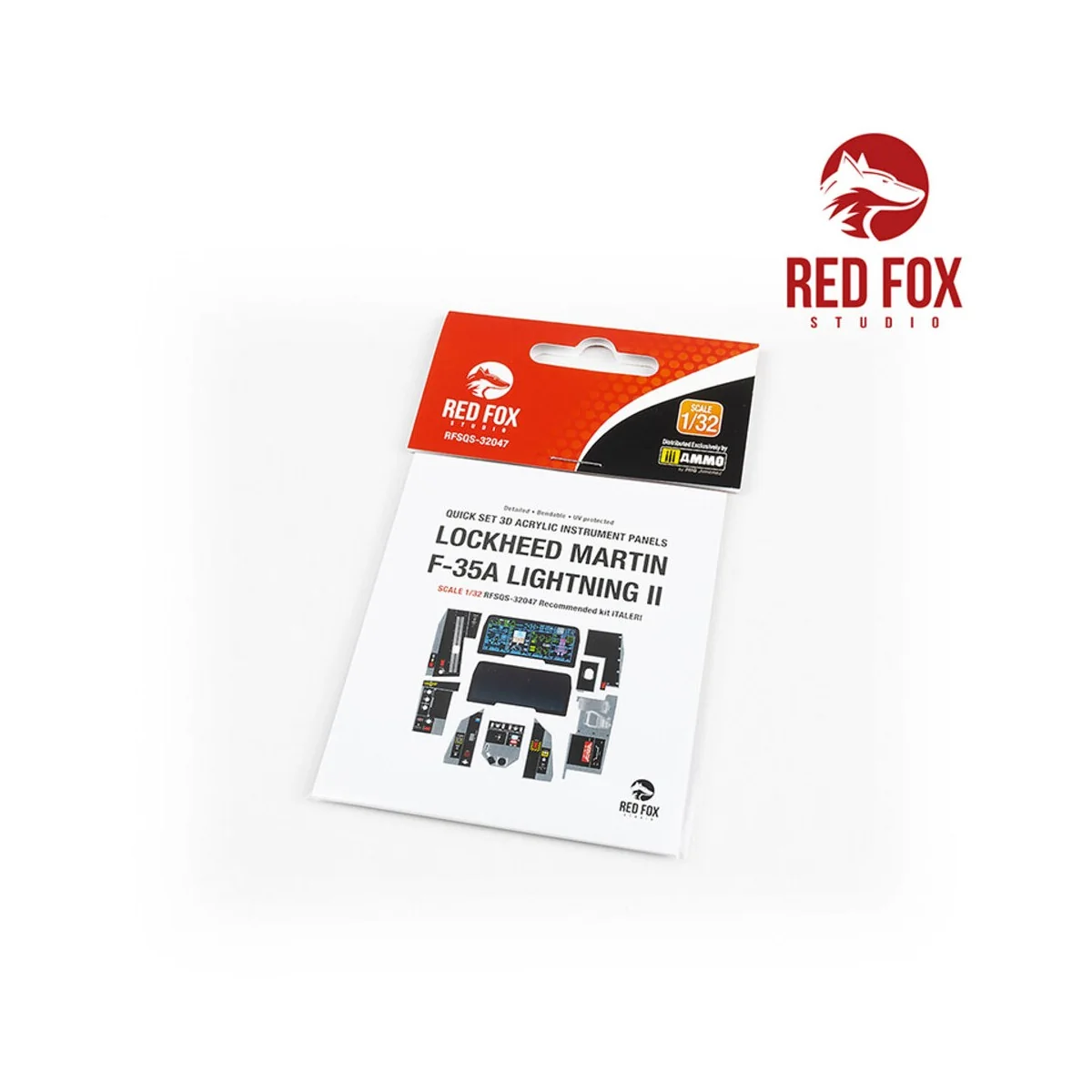 1/32 F-35A Lightning II (for Italeri/Academy kit), 1/32 - Red Fox S...