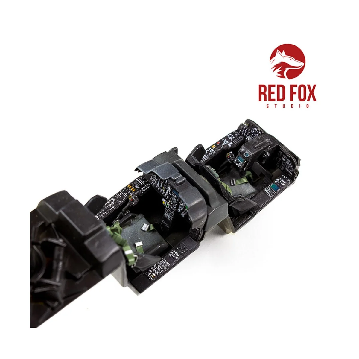 1/32 AH-64A Apache (for Revell Kit) - Red Fox Studio RFSQS-32048