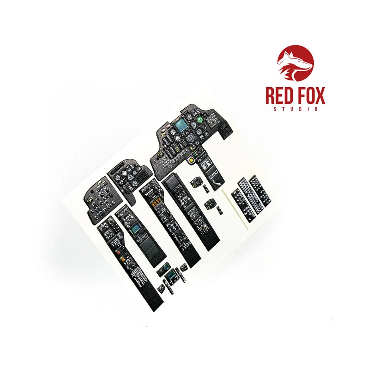 1/32 AH-64A Apache (for Revell Kit), 1/32 - Red Fox Studio RFSQS-32048