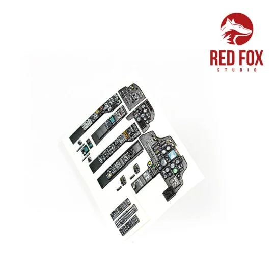 1/32 AH-64A Apache (for Revell Kit) - Red Fox Studio RFSQS-32048