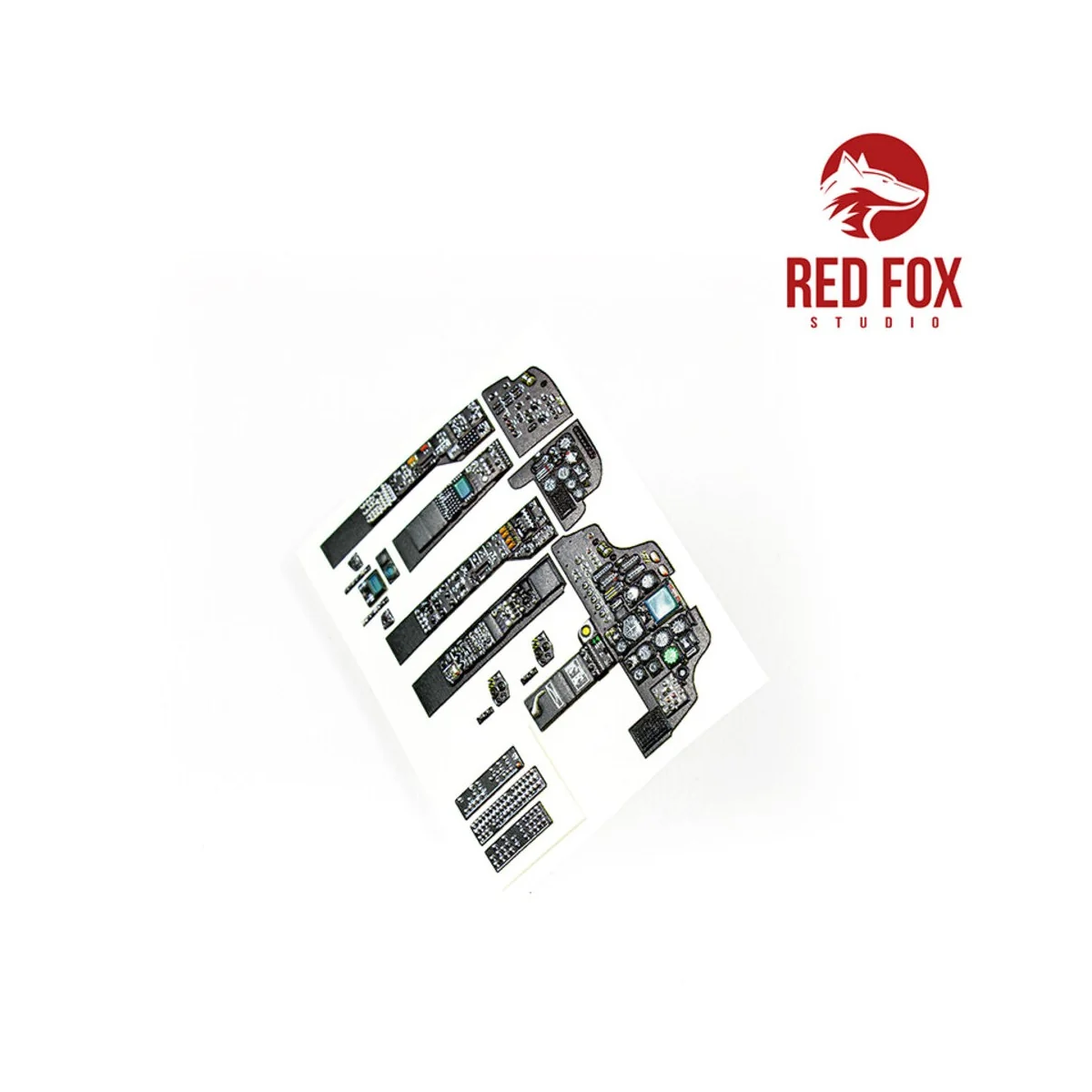 1/32 AH-64A Apache (for Revell Kit) - Red Fox Studio RFSQS-32048