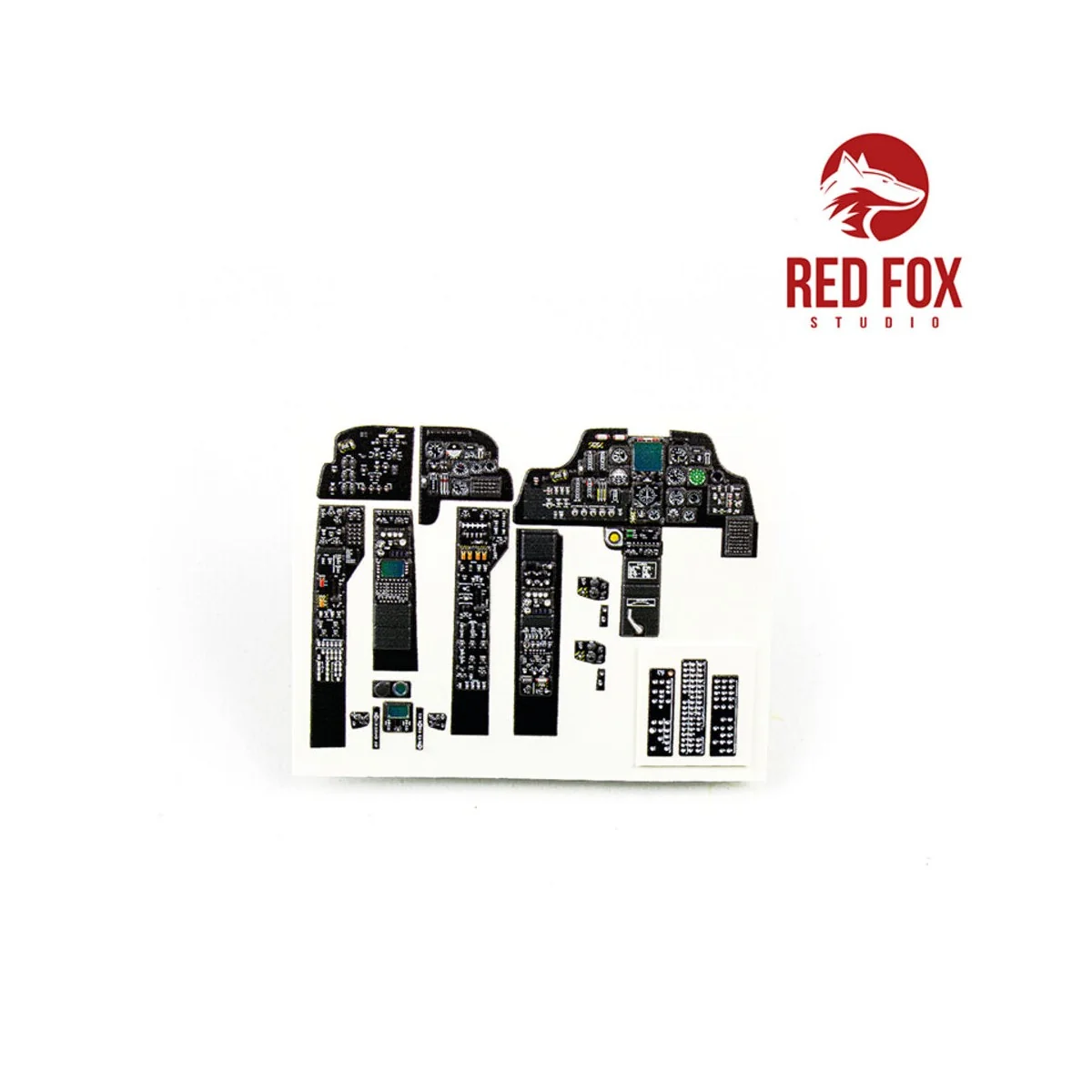 1/32 AH-64A Apache (for Revell Kit), 1/32 - Red Fox Studio RFSQS-32048