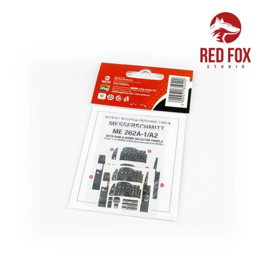 1/32 Messerschmitt Me 262A-1/A-2 with R4M & Bomb selector (for Reve...