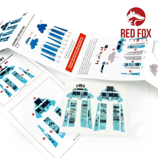 1/32 Su-30 MKI Flanker G (for Trumpeter kit), 1/32 - Red Fox Studio...