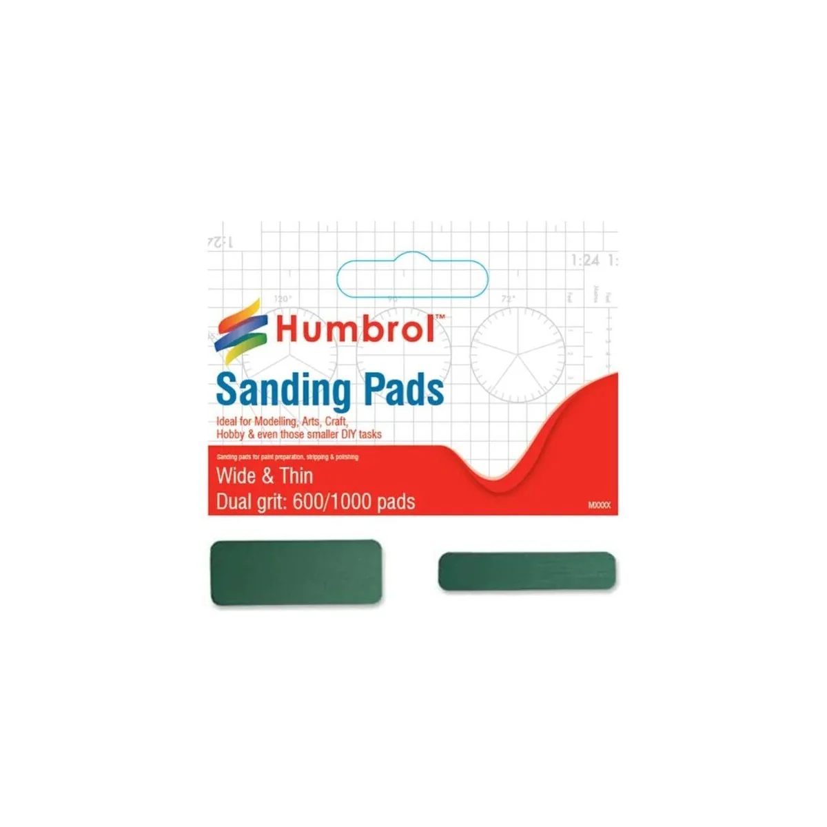 Flexi Sanders: Dual grit, Twin pack - Humbrol AG9166