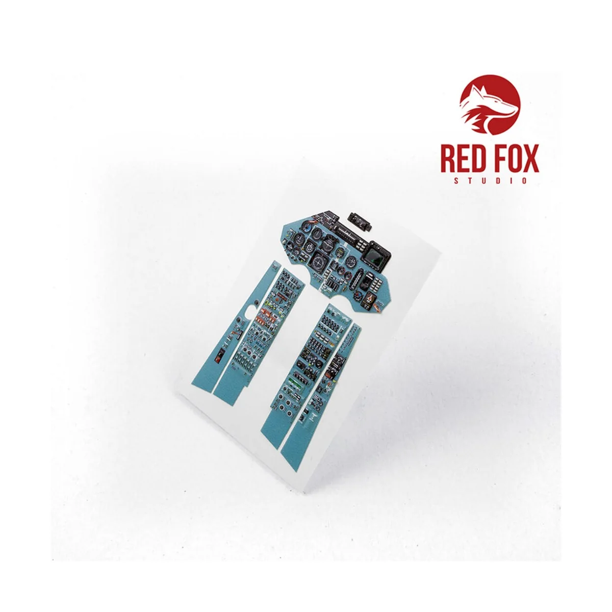 1/32 Sukhoi Su-27 Flanker B (for Trumpeter kit), 1/32 - Red Fox Stu...