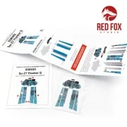 1/32 Sukhoi Su-27 Flanker B (for Trumpeter kit), 1/32 - Red Fox Stu...