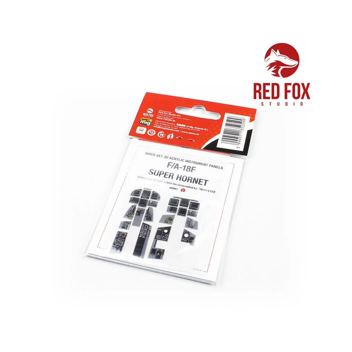 1/32 F/A-18F Super Hornet (for Trumpeter kit) - Red Fox Studio RFSQ...