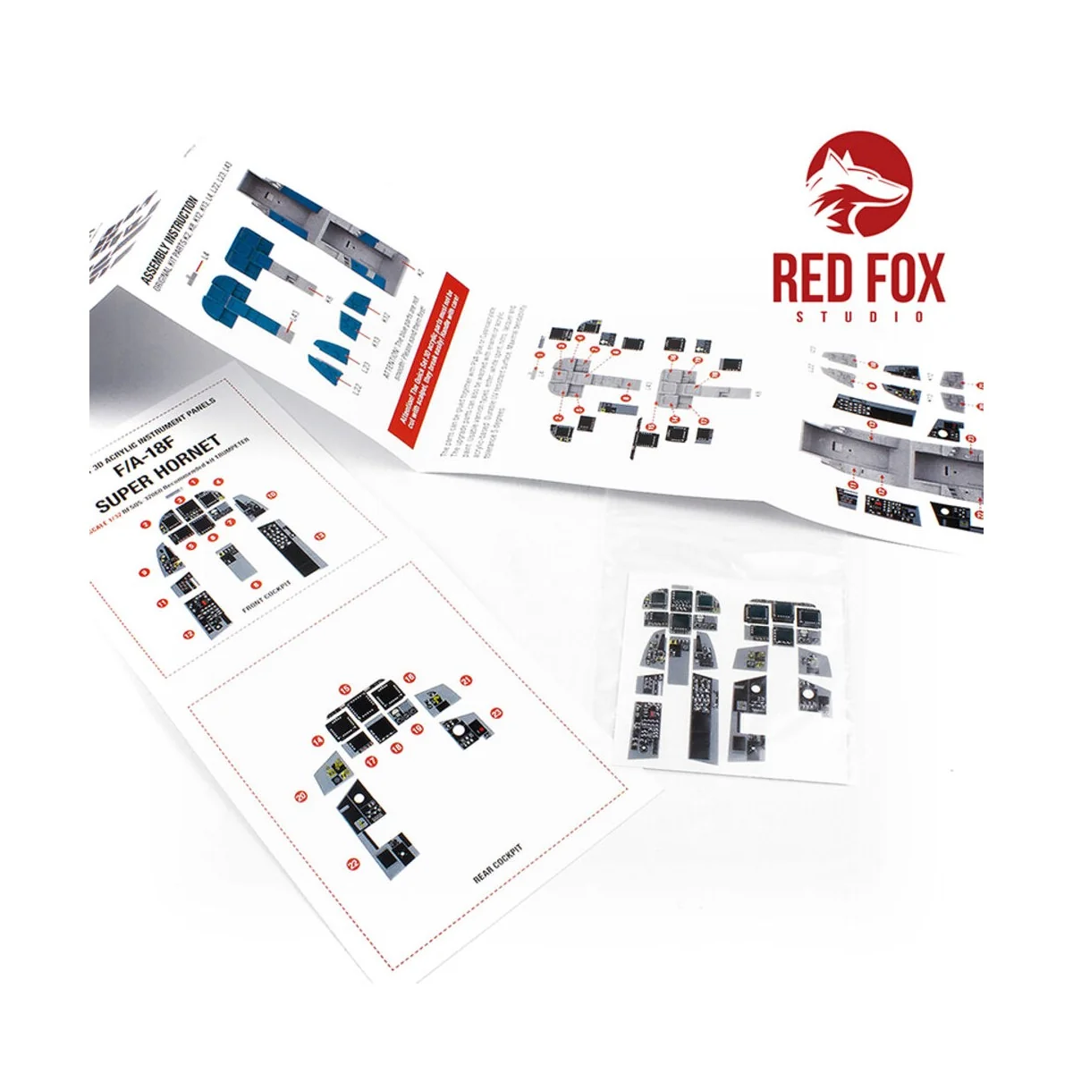 1/32 F/A-18F Super Hornet (for Trumpeter kit), 1/32 - Red Fox Studi...