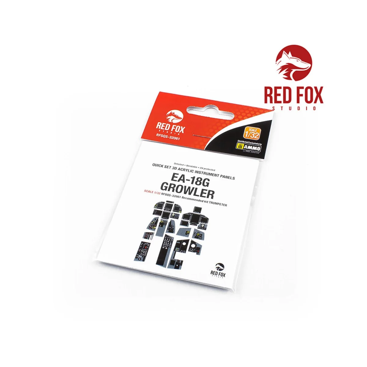 1/32 EA-18G Growler (for Trumpeter kit), 1/32 - Red Fox Studio RFSQ...