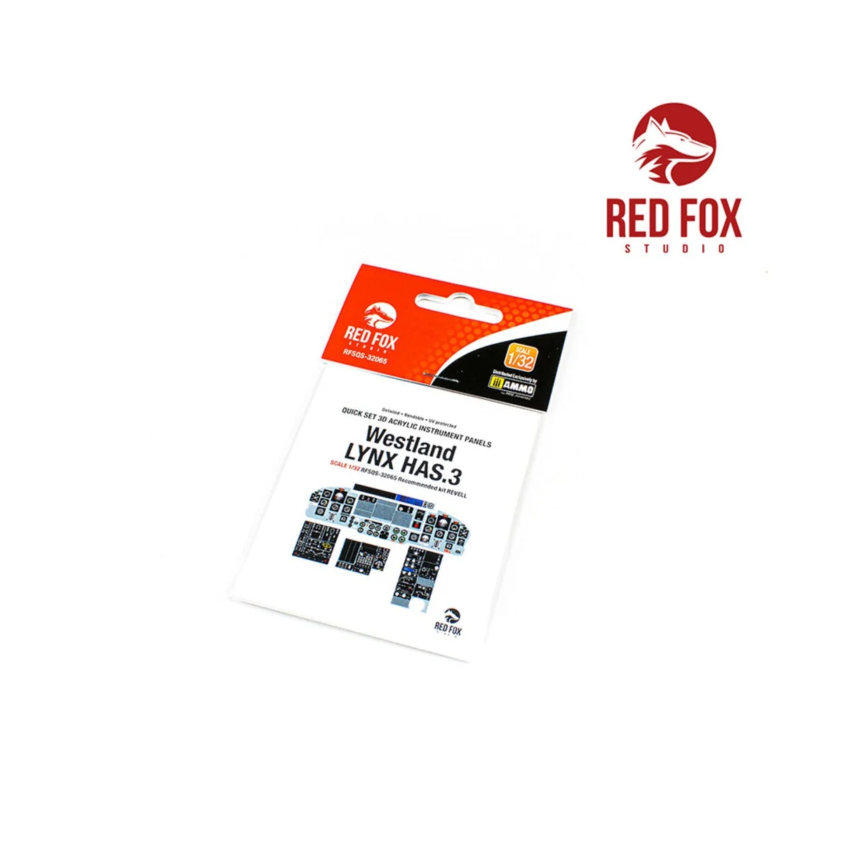 1/32 Westland Lynx HAS.3 (for Revell Kit) - Red Fox Studio RFSQS-32065