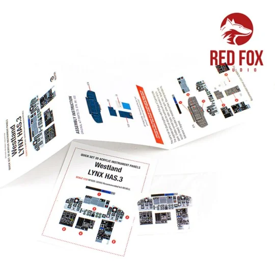 1/32 Westland Lynx HAS.3 (for Revell Kit), 1/32 - Red Fox Studio RF...