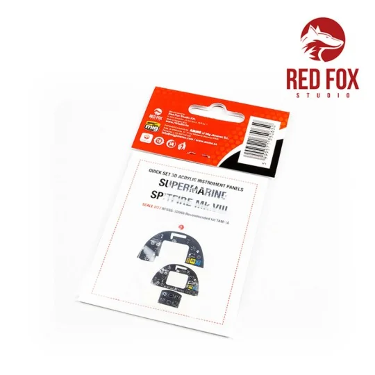 1/32 Supermarine Spitfire Mk.VIII (for Tamiya kit) - Red Fox Studio...