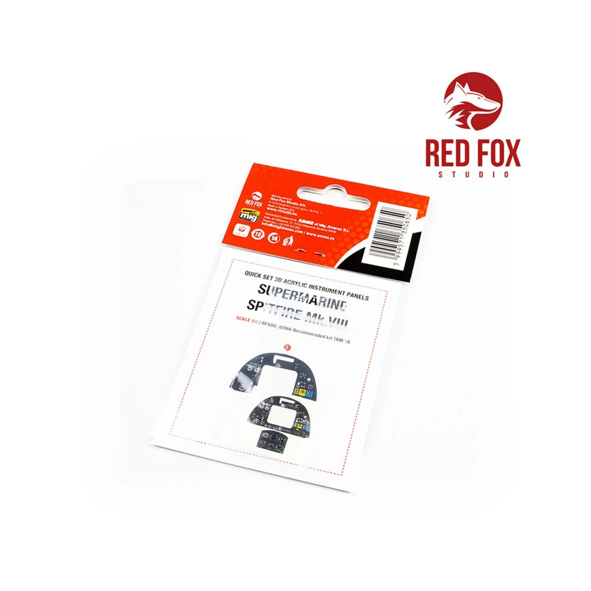 1/32 Supermarine Spitfire Mk.VIII (for Tamiya kit), 1/32 - Red Fox ...