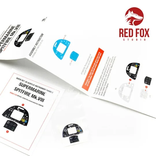 1/32 Supermarine Spitfire Mk.VIII (for Tamiya kit), 1/32 - Red Fox ...