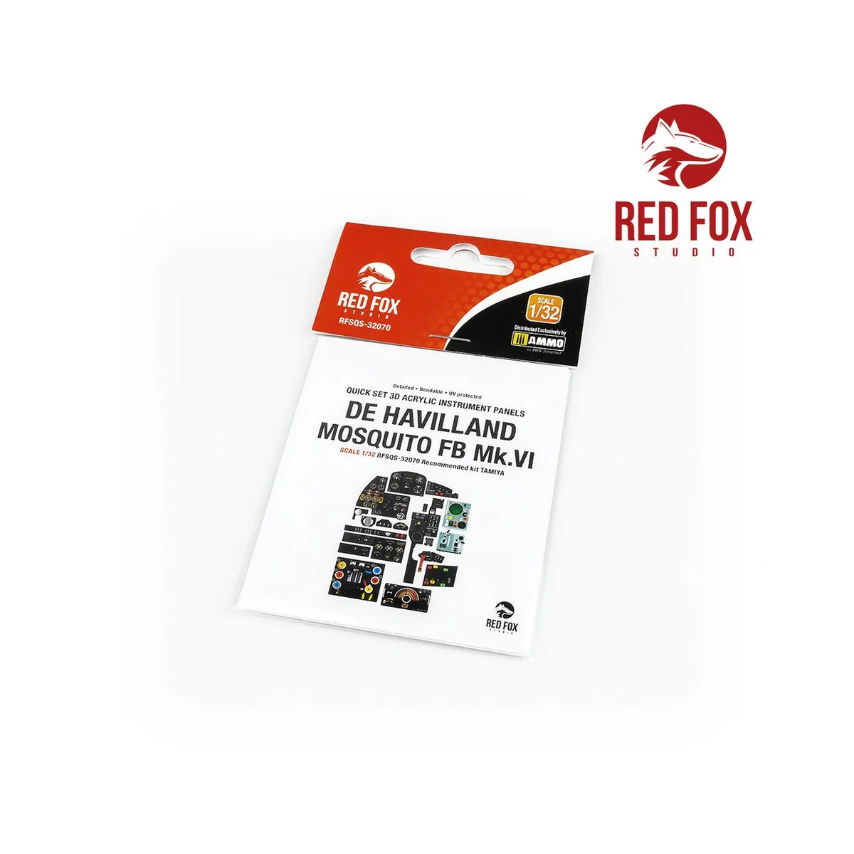 1/32 De Havilland Mosquito FB Mk.VI (for Tamiya kit), 1/32 - Red Fo...