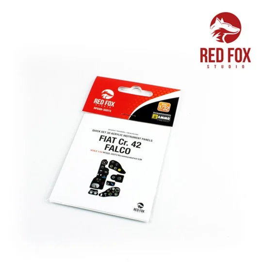 1/32 Fiat CR.42 Falco (for ICM Kit) - Red Fox Studio RFSQS-32073
