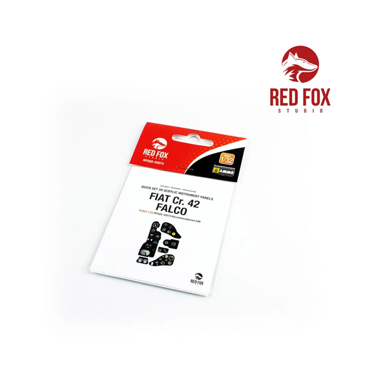1/32 Fiat CR.42 Falco (for ICM Kit) - Red Fox Studio RFSQS-32073