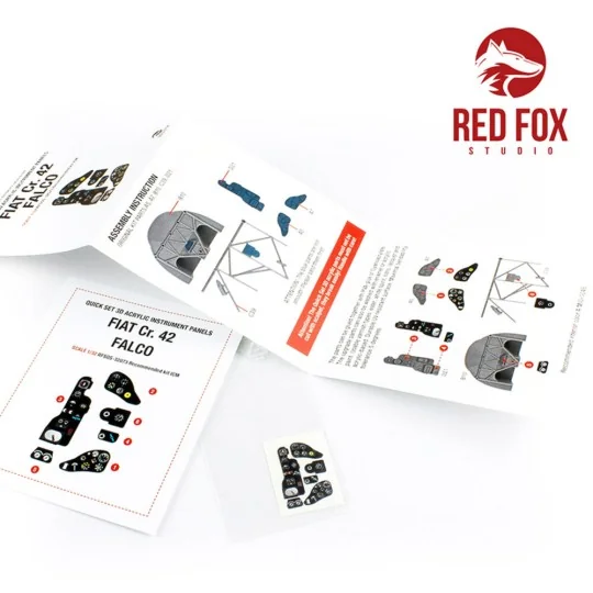 1/32 Fiat CR.42 Falco (for ICM Kit) - Red Fox Studio RFSQS-32073