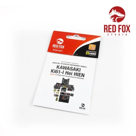 1/32 Kawasaki Ki61-I Hien (for Hasegawa kit) - Red Fox Studio RFSQS...