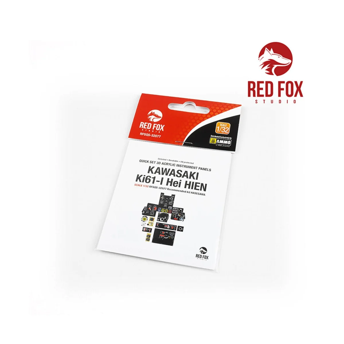 1/32 Kawasaki Ki61-I Hien (for Hasegawa kit) - Red Fox Studio RFSQS...