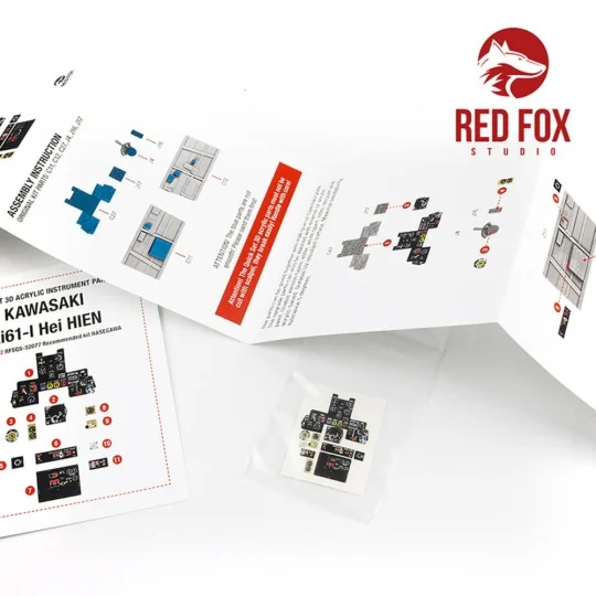 1/32 Kawasaki Ki61-I Hien (for Hasegawa kit), 1/32 - Red Fox Studio...