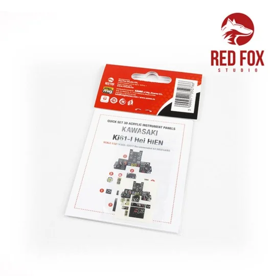 1/32 Kawasaki Ki61-I Hien (for Hasegawa kit), 1/32 - Red Fox Studio...