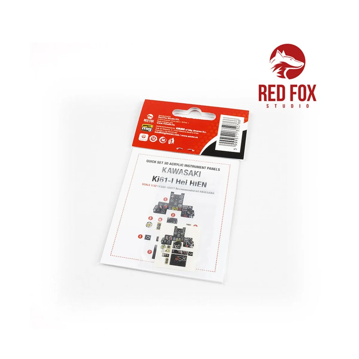 1/32 Kawasaki Ki61-I Hien (for Hasegawa kit), 1/32 - Red Fox Studio...