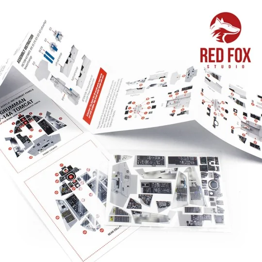 1/32 Grumman F-14A Tomcat (for Tamiya kit), 1/32 - Red Fox Studio R...