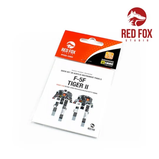 1/32 F-5F Tiger II (for Kitty Hawk Kit), 1/32 - Red Fox Studio RFSQ...
