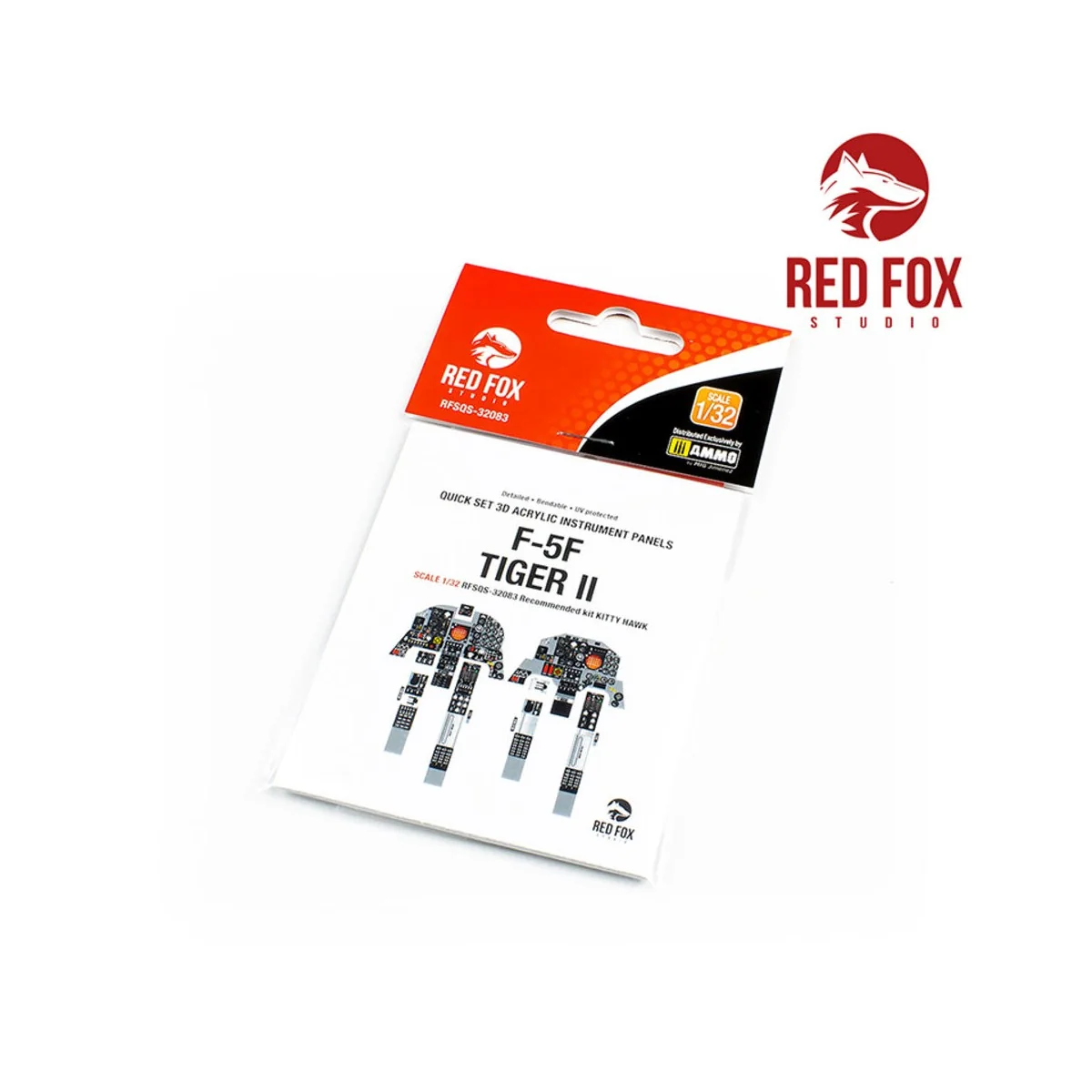 1/32 F-5F Tiger II (for Kitty Hawk Kit) - Red Fox Studio RFSQS-32083