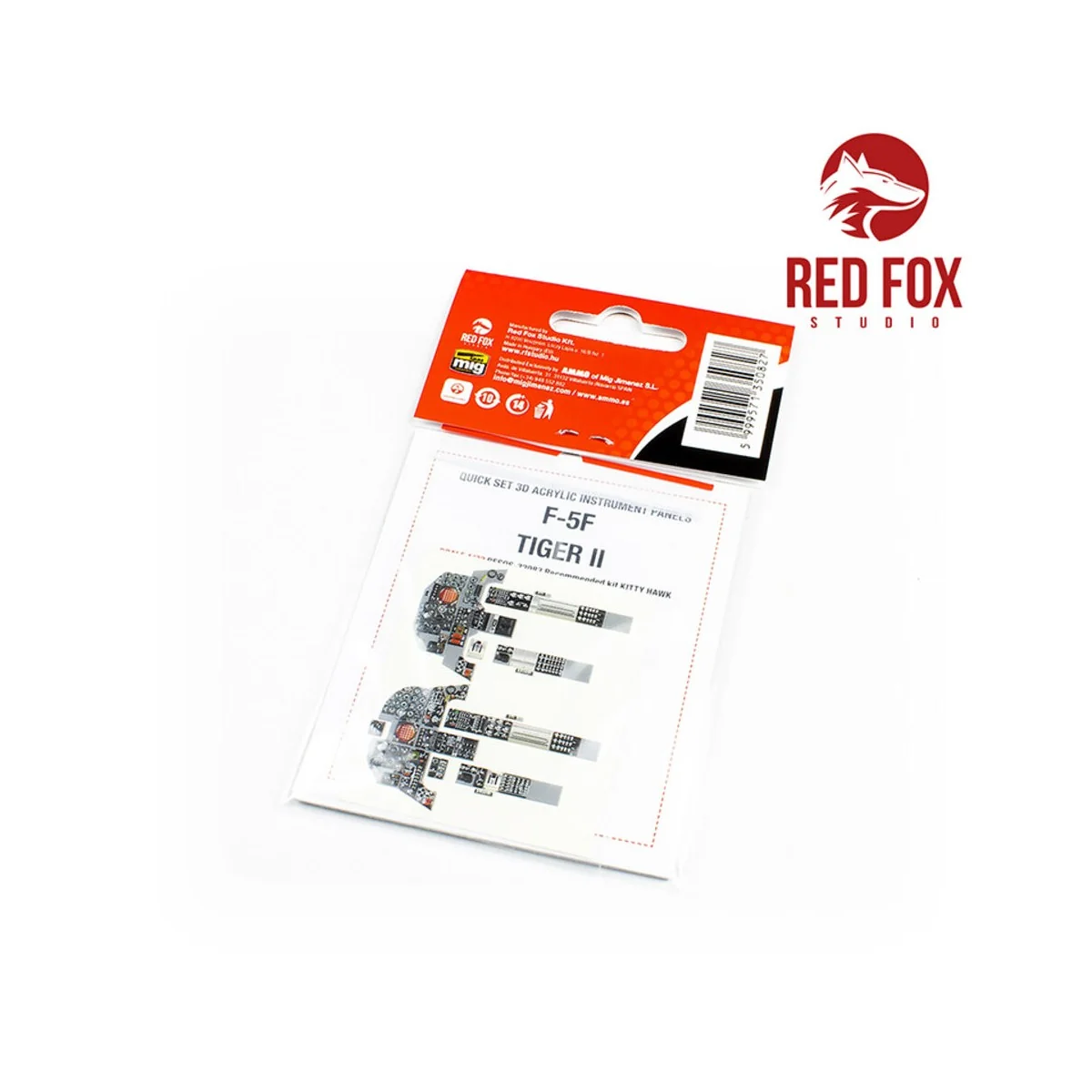 1/32 F-5F Tiger II (for Kitty Hawk Kit), 1/32 - Red Fox Studio RFSQ...