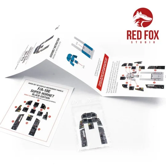 1/32 F/A-18E Super Hornet BE (for Revell kit) - Red Fox Studio RFSQ...
