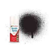HUMBROL ACRYLIC HOBBY SPRAY 150ML No 33 Black Matt - Humbrol AD6033