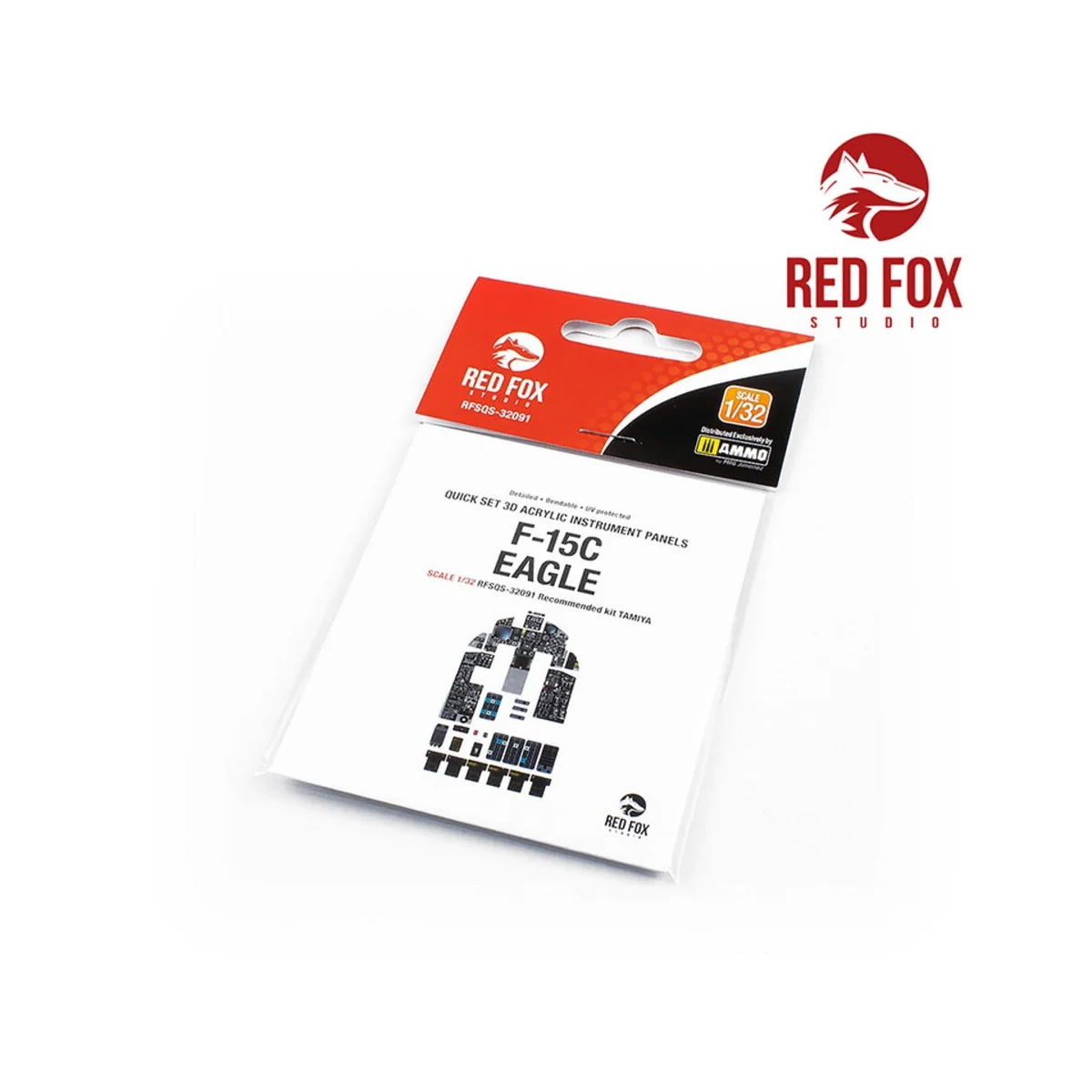1/32 F-15C Eagle (for Tamiya kit) - Red Fox Studio RFSQS-32091