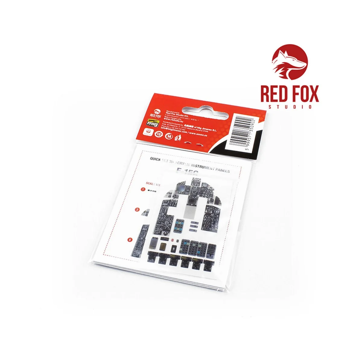 1/32 F-15C Eagle (for Tamiya kit) - Red Fox Studio RFSQS-32091